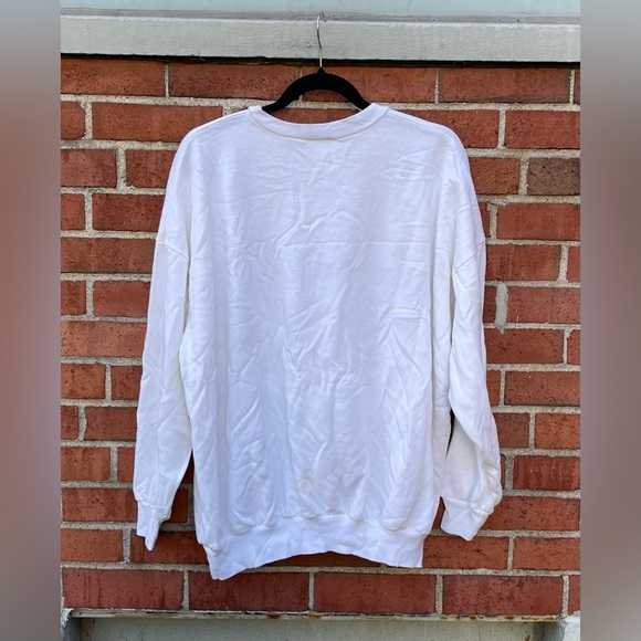 Vintage 80s/90s Linda Lori New York Ugly Sweater Christmas Puff Print Crewneck - Picture 7 of 8